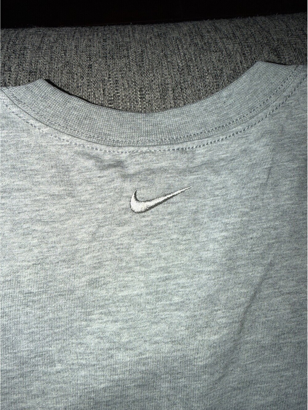 Nike Men’s Size Large (Loose) Kobe Dri-Fit Basketball T-Shirt Dark Grey Heather - Picture 15 of 15